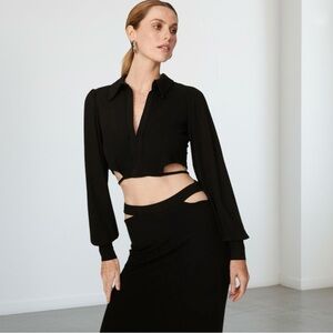 🖤 Chic Black Cutout Dress